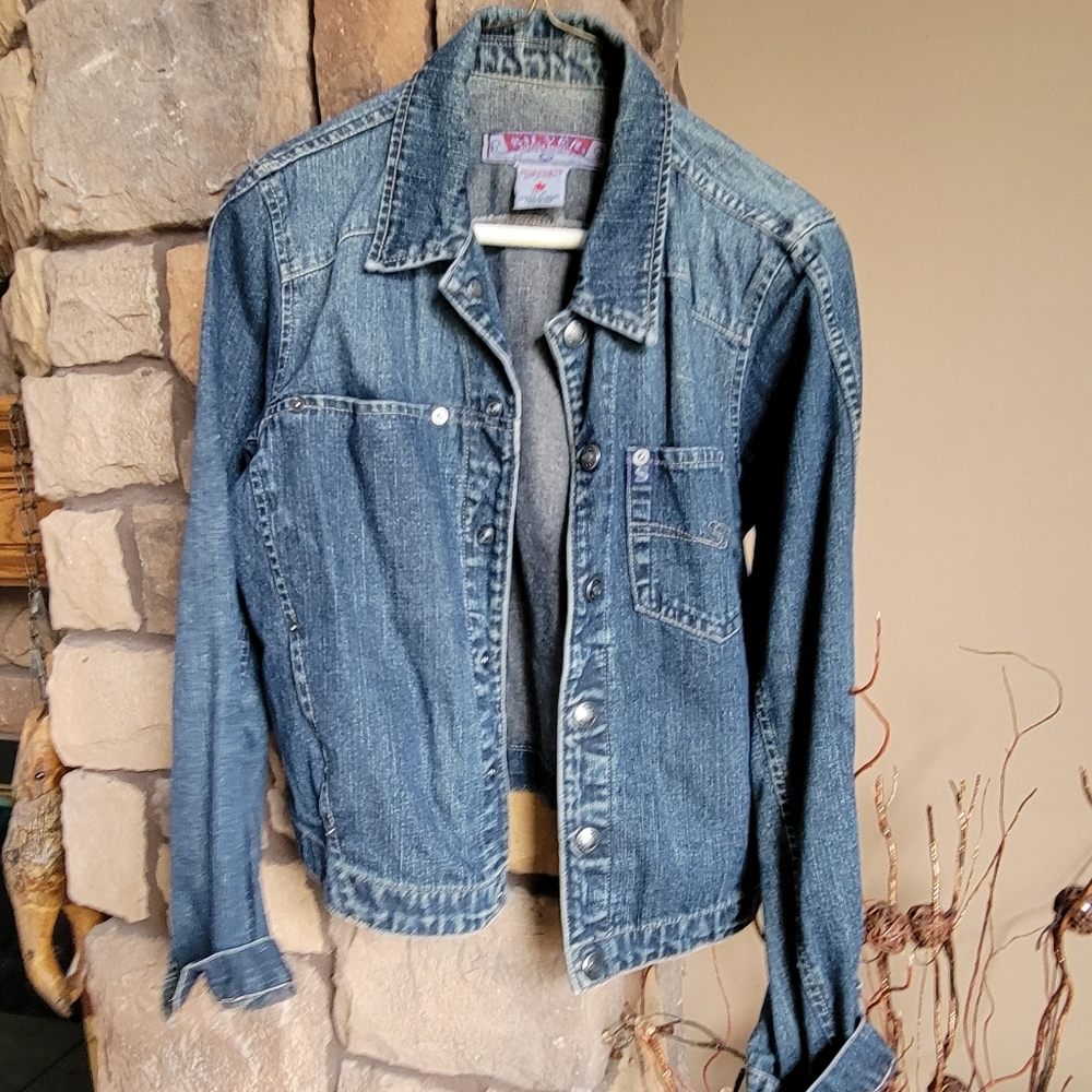 Silver Jeans Co. Denim Jean jacket. Sz L